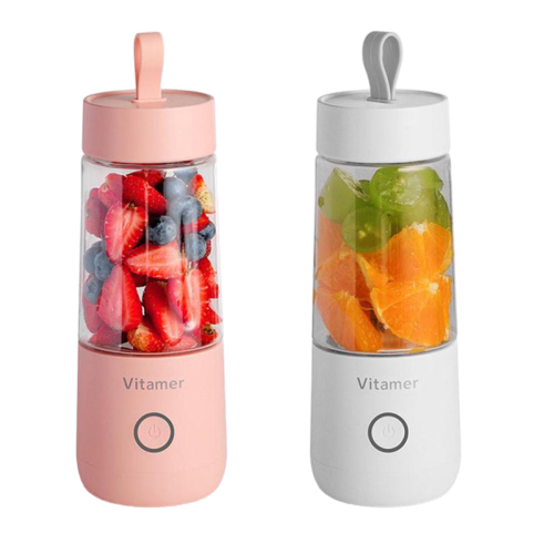 Portable Blenders, Fruit Juicer & Water Bottle 2-in-1, Personal